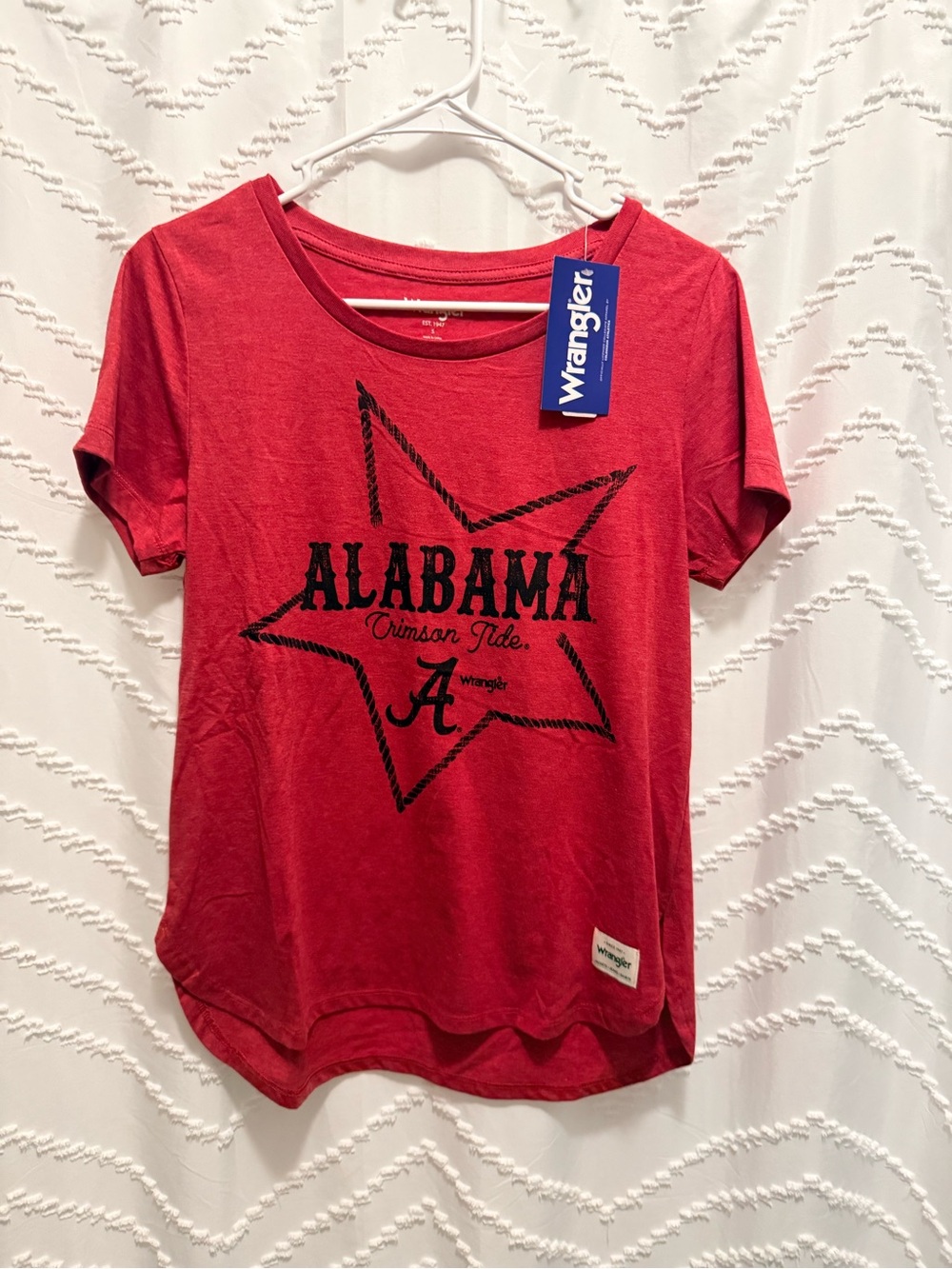 Wrangler Red Alabama Star Graphic Tee